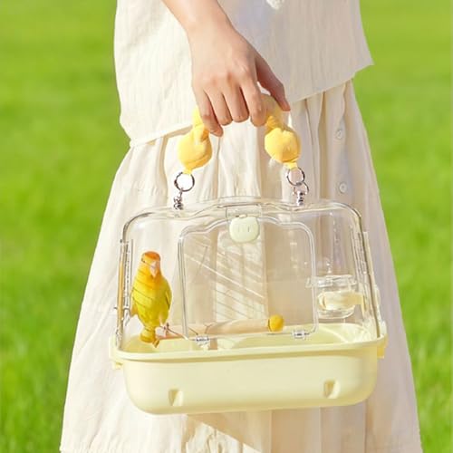 Cage de voyage oiseaux de compagnie légère avec zone de ventilation optimale - 4