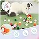 Katzen Ball Launcher,1 Ballwerfer Katzenspielzeug Ball Mit 100 Weichen Pom Pom Bällen Katzenspielzeug Bälle Mit Pistole Katzen Filzbälle Plüschballwerfer für Indoor Haustier Katze Übung Training