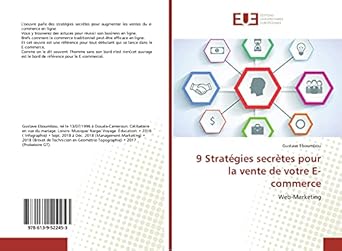 9 Stratégies secrètes pour la vente de votre E-commerce: Web-Marketing