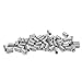 50pcs Wire Thread Insert Kit, 304 Stainless Steel NPT UNC 1/4inâ€‘20 x 1-3D Screws Sleeve Assortment Helical Type Coiled for Automotive Repairs(3D)