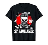 Cooles St. Pauli Totenkopf Matrose Motivfür alle die Sankt Pauli lieben oder Paulianer die dort Leben. Du als Hamburger liebst die Stadt und den Hamburger Hafen ? Dann ist dieses Design perfekt für dich.