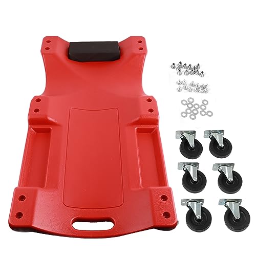 YAOGOHUA 36in Auto Repair Lying Board Car Repairing Deck Bottom Chassis Repair Tools With Padded Headrest