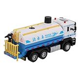 Design realistico per un gioco coinvolgente: il design in lega offre una sensazione sostanziale e le caratteristiche altamente dettagliate creano un'esperienza coinvolgente con il camion a spruzzo. L'estetica realistica non li affascina, ma stimola anche la loro immaginazione sugli scenari antincendio e di salvataggio, migliorando il loro gioco creativo.