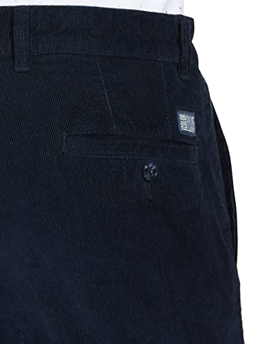 Image of Colorplus Men's Cotton Blend Solid Pattern Contemporary Fit Flat Front Casual Trouser