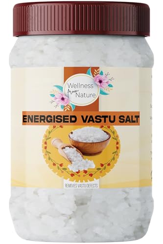 Vastu Salt to Remove Negative Energy | Sea Salt for Vastu (Energised) | Used for Home, Bathroom, Nazar Dosh, Floor Cleaning | Brings Positive Energy 700g