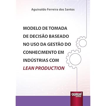 Capa do livro Modelo de Tomada de Decisão Baseado no Uso da Gestão do Conhecimento em Indústrias com Lean Production
