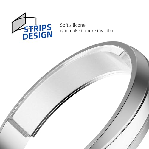 ELETIUO Unsichtbarer Ringgrößenversteller für lose Ringe, 6 Blatt - 234 Stück, transparenter Ringgrößen-Reduzierring, Fitter für breite Ringe, mehrere Größen für Männer und Frauen