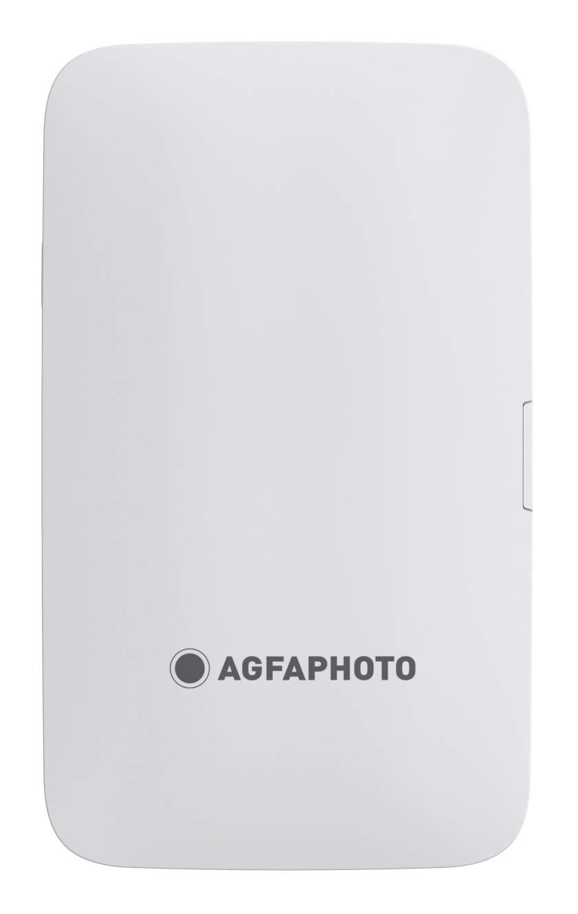 AgfaPhoto Realipix Mini P - Impresora Fotográfica Formato 5,3 x 8,6 cm Vía Bluetooth - Sublimación Térmica 4Pass