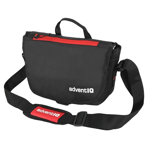 Image of Camera Bag Compact Retrospective Camera Shoulder Bag for DSLR /SLR & Mirrorless - Fits Nikon, Canon, Sony - Camera Bag for Travel - Shockproof Sling Case for Lens - Water-Resistant