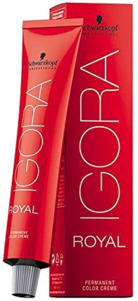 Amazon.com : Schwarzkopf Igora Royal Permanent Hair Color - 1-0