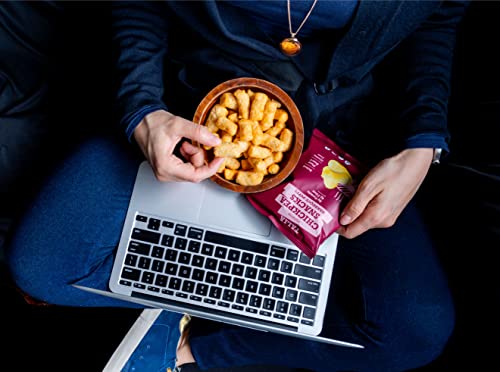 Talia Oven Baked Chickpea Snack Puffs, Vegan Barbeque - Plant-Based Protein Rich Fiber Pack - Healthy Vegan Crunchy – Barbeque Puffed Garbanzo Bean Bites - Gluten-Free | Low Carb | Non-Gmo | Kosher- 1.94 Oz, Pack Of 12 #TOP2