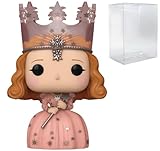 POP Movies: The Wizard of Oz 85th Anniversary - Glinda The Good Witch Funko Vinyl Figure (Bundled with Compatible Box Protector Case), Multicolor, 3.75 inches
