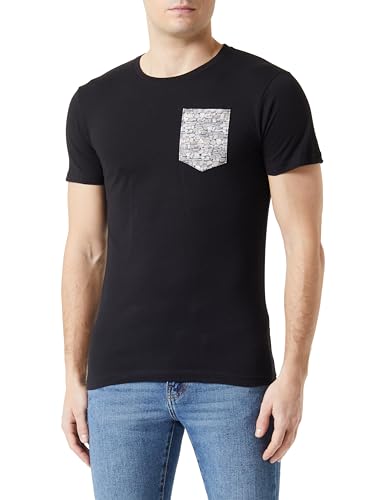 FRENCHCOOL 1988 Camiseta Negra Pierre, L para Hombre