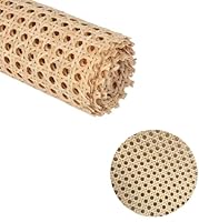Zbozzba Cane Webbing Rattan Roll, Rattan Geflecht, Gewebtes Offenes Rattan, Handgemachtes PE Geflecht, für die Dekoration von Möbeln und Bastelprojekten, 40x100cm