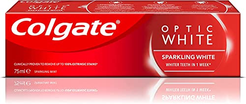 Image of Colgate Optic White Sparkling White Whitening Toothpaste, 75Ml, Pack Of 1