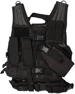 Nc Star Children's Vest, Black, Small