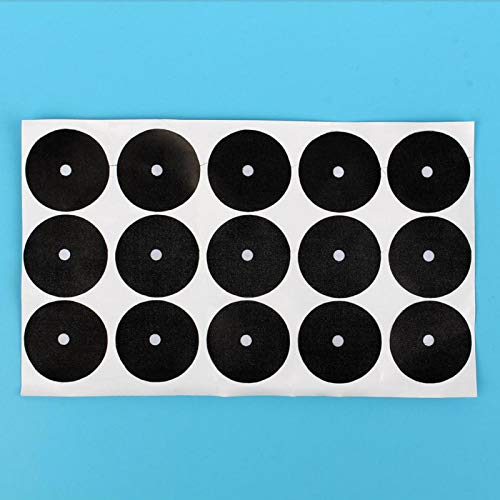 Alomejor Pool Table Spots Billiard Pool Table Ball Marker Position Locator Self-adhesive Billiards Ball Point Stick 15pcs American Serve Point(American Point 35CM)