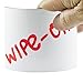 Houseables Magnetic Strip, Magnetic Tape, Magnet Tape, Magnet Roll, Dry Erase Label, Strips for White Board, Write On Labels, Whiteboard Sheet, Dry Erase Sheet, Writable, Wipe Off, Blank, 3 IN x 10 FT