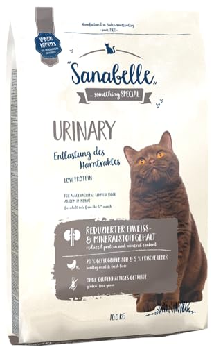 Sanabelle Urinar | Hrana uscata pentru pisici adulte cu sisteme urinare sensibile 1 x 10 kg