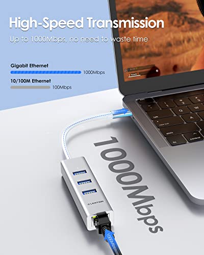 Lention CB-TP-C23S-SIL-US-1 Usb C Hub Ethernet Adapter thumb #2