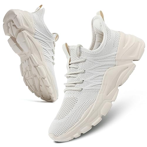 Womens Ladies Walking Tennis Shoes Slip on Lightweight Casual Running Sneakers Soft Sole Comfortable Trainers2