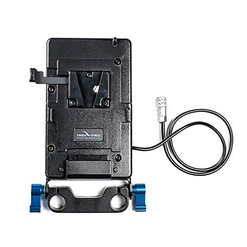 Indipro VMBP4K V-Mount Plate Compatible with 20 Inch Blackmagic Pocket Cinema Camera 4K