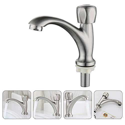 Robinet d'eau froide pour lavabo éliminant les fuites et les éclaboussures