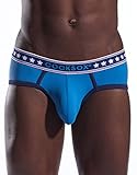 Unterhose im Slip-Stil. Niedrige Passform, fällt unter die natürliche Taille. Unterstützende und bequeme Konturtasche. Nahtlose, körpernahe Silhouette. Entworfen mit heller Farbe und kontrastfarbener Paspelierung. Atmungsaktiv, feuchtigkeitsableitend und schnell trocknend. Der Sportslip von Cocksox ist für den Mann, der ständig unterwegs ist und es hasst, still zu sitzen.