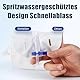 Urinbeutel Set, 5 Stück, 1000ml, 30 cm Schlauchlänge, Anti-Reflux-Ventil, Beinbeutel mit Flip-Drain und verstellbaren Stoffbändern (5 Stück 1000ml/cc)
