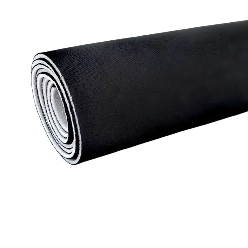 Tissu de toit voiture éponge pour réparer un plafonnier décollé avec adhésif noir