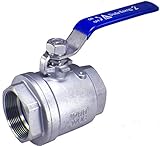 Duda Energy 2PCBV-WOG200-F200 Full Port Ball Valve, 2