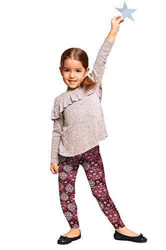 Elegant Ornaments - Kids High Waist Premium FeatherSoft Printed Legging