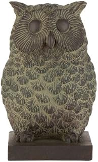 Gisela Graham Brown Resin Owl Bookends