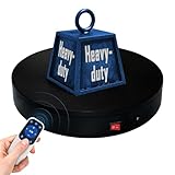 Remote Motorized Electric Turntable Rotating Display Stand Spinning Rotating Platform 360 Photography Turntable lazy susan base giratoria para for Photography,Display,3D Scan,Exhibition rotating table