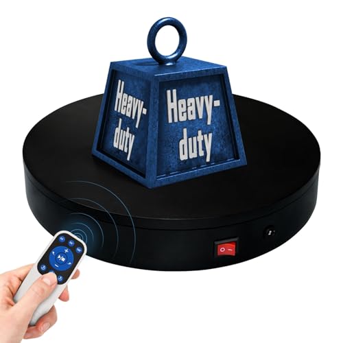Remote Motorized Electric Turntable Rotating Display Stand Spinning Rotating Platform...
