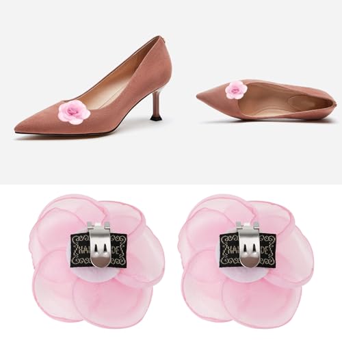Breloques de chaussures rose idée cadeau originale pour customiser les talons filles - 3
