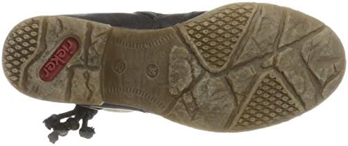 Rieker New Women's Fee 93 Boot Schwarz Eagle/Mombasa/Wood Fliz 38 | Image 3