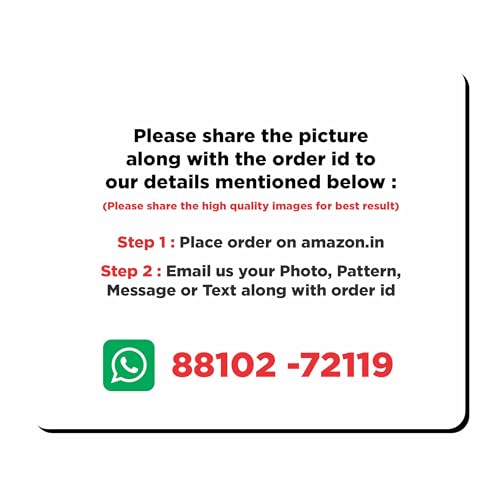 Image of Personalized Name Mouse Pad 9 x 7.5 Inch | Custom Floral Design Mouse Mat | Non-Slip Rubber Base & Smooth Surface for Office, Home & Gifting