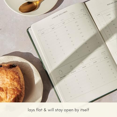 Image of Kunitsa Co. Recipe Notebook, Dark Pine, Hardcover