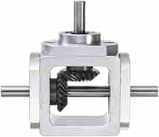 Scatola Ingranaggi Conici 90 Gradi - Trasmissione Angolo Retto Per Progetti Meccanici - Foto 4