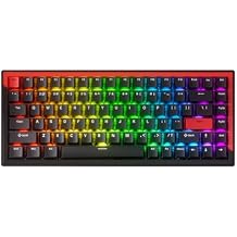 DrunkDeer G75 Rapid Trigger Keyboard, Esports Gaming Keyboard Magnetic Switch Last Win Mode Adjustable Actuation, 75% Design, Black