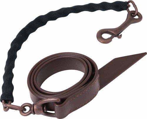 Weaver Leather Livestock Brahma Webb Covered Chain Cattle Lead