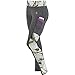 Legendary Whitetails Ladies Driven Performance Leggings Black Heather Small