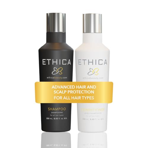Shampoo and Conditioner. Clarifying & Deep Conditioning. Promotes Strong Healthy Hair Scalp Health and Hair Growth 8.45 Oz