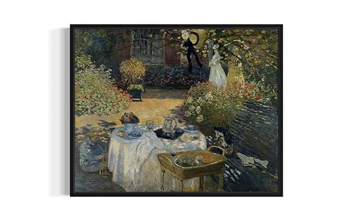 The Luncheon Claude Monet Wall Art Print Poster