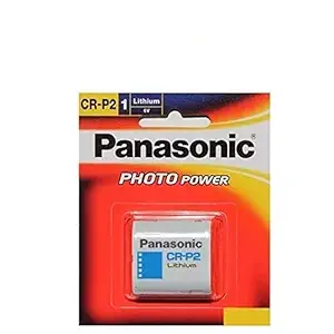 MICROUSB Compatible with Panasonic CRP2 6V Lithium Photo Power Battery CR-P2 CRP2 (Pack of 1)