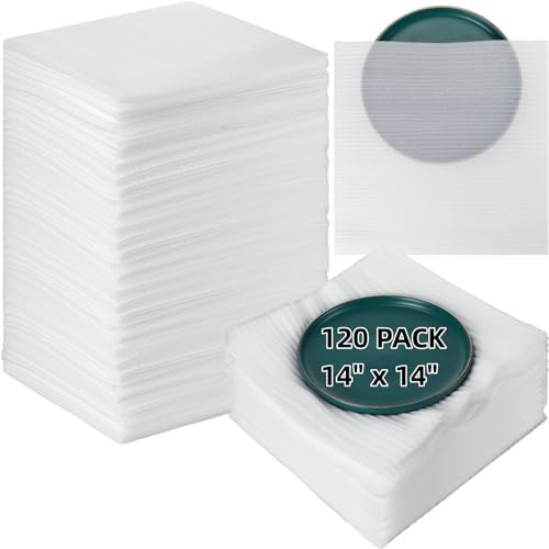 100 Fogli Schiuma Imballaggio 30x30cm - Per Imballare Piatti E Oggetti Fragili - Foto 2