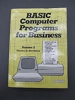 BASIC Computer Programs for Business - Volume 2 0810451786 Book Cover