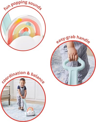 Image of Skip Hop Sit to Stand Learning Push Toy, Silver Lining Cloud