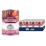 Natural Balance Limited Ingredient Adult Grain-Free Wet Canned Dog Food, Reserve Sweet Potato & Venison Recipe, 13 Ounce (Pack of 12)